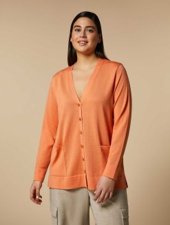 Marina Rinaldi Cardigan En Pure Laine | Essentiel