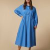 Marina Rinaldi Robe Chemise En Popeline | Robes