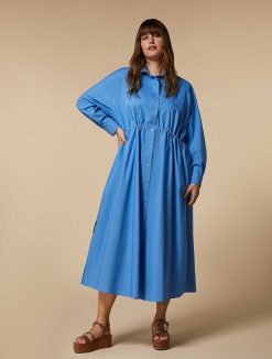 Marina Rinaldi Robe Chemise En Popeline | Robes