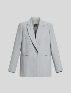 Marina Rinaldi Blazer Crepe Envers Satin | Veste Et Blazers