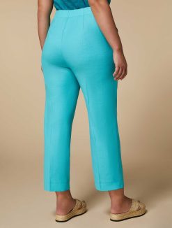 Marina Rinaldi Pantalon En Lin Et Coton | Pantalon