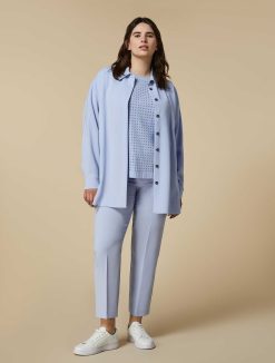 Marina Rinaldi Tunique En Cady Triacetate | Blouses Et Chemises