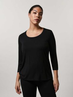 Marina Rinaldi T-Shirt En Jersey De Viscose | Hauts Et T-Shirts