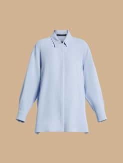 Marina Rinaldi Tunique En Cady Triacetate | Blouses Et Chemises