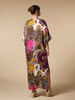 Marina Rinaldi Robe En Serge De Soie | Robes