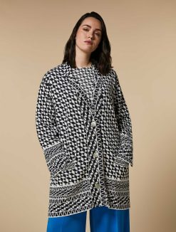 Marina Rinaldi Cardigan En Maille Jacquard | Tricots