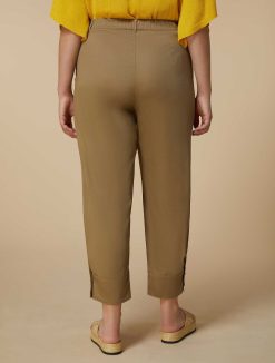 Marina Rinaldi Pantalon En Satin De Coton | Pantalon