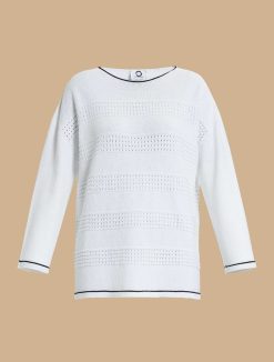 Marina Rinaldi Pull En Coton Sans Couture | Tricots