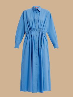 Marina Rinaldi Robe Chemise En Popeline | Robes