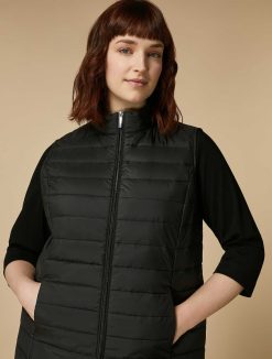 Marina Rinaldi Gilet Rembourre En Nylon Technique | Se Detendre