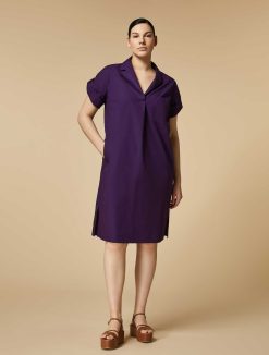 Marina Rinaldi Robe En Popeline De Coton | Robes