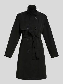 Marina Rinaldi Trench-Coat En Gabardine Deperlant | Manteaux Et Trenchs