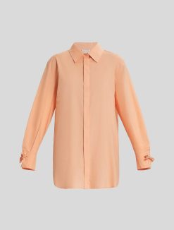 Marina Rinaldi Chemise En Popeline De Coton | Blouses Et Chemises