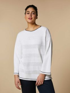 Marina Rinaldi Pull En Coton Sans Couture | Tricots