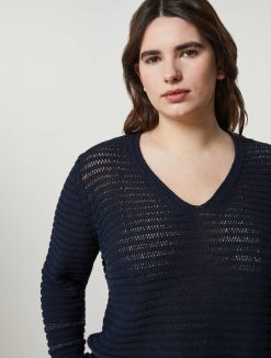 Marina Rinaldi Pull En Tissu Uni | Tricots