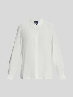 Marina Rinaldi Chemise En Acetate Et Soie | Blouses Et Chemises