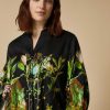 Marina Rinaldi Tunique En Satin Imprime | Blouses Et Chemises